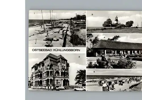 Kuehlungsborn Ostseebad Leuchtturm / Kuehlungsborn /Bad Doberan LKR