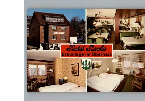 Braunlage Hotel Recke / Braunlage Harz /Goslar LKR