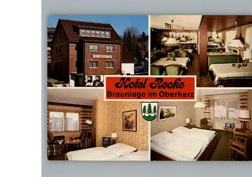 Braunlage Hotel Recke / Braunlage Harz /Goslar LKR