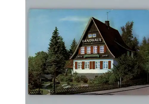 Braunlage Cafe - Hotel - Pension Chez nous / Braunlage Harz /Goslar LKR