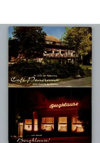Braunlage Cafe Panorama / Braunlage Harz /Goslar LKR