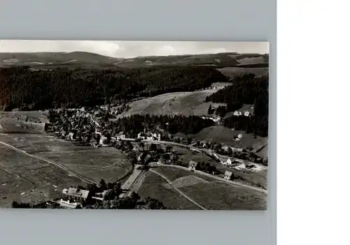 Altenau Harz Fliegeraufnahme / Altenau /Goslar LKR