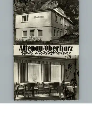 Altenau Harz Pension Haus Waldfrieden / Altenau /Goslar LKR