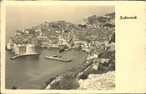 kk12390 Dubrovnik Hafen  Kategorie. Dubrovnik Alte Ansichtskarten