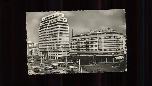 kk12396 Casablanca Place de France Kategorie. Casablanca Alte Ansichtskarten