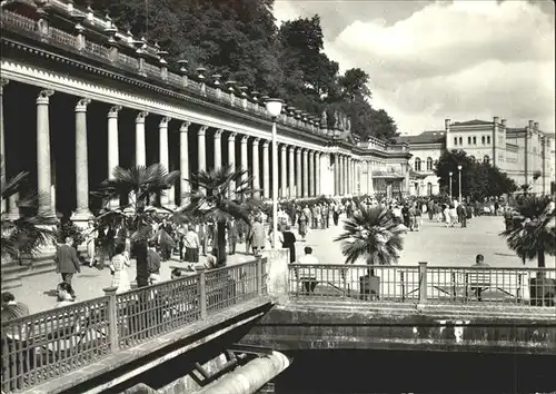 Karlovy Vary Kolonnade der Tschechoslowakisch Sowjetischen Freundschaft / Karlovy Vary /