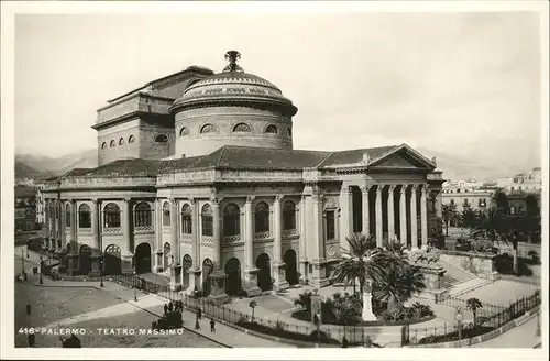 Palermo Sicilia Teatro Massimo Kat. Palermo