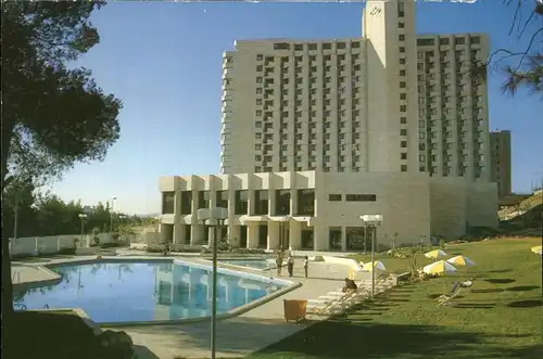 Jerusalem Yerushalayim Ramada Renaissance Hotel swimming pool / Israel /