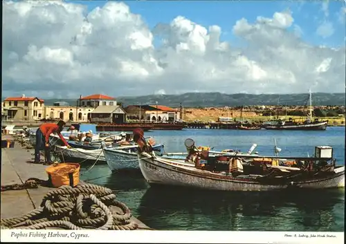Paphos Fishing harbour Kat. Paphos