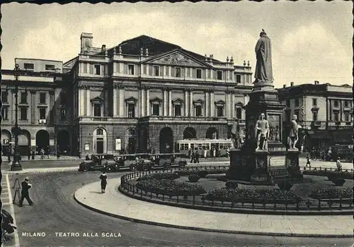 Milano Lombardia Teatro alla Scala Denkmal Kat. Milano