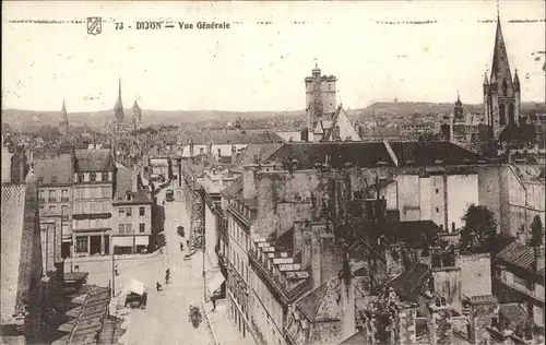 Dijon Cote d Or Vue generale Kat. Dijon