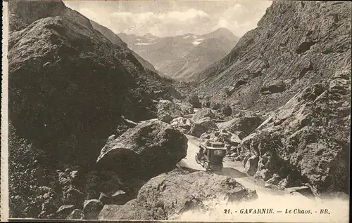 Gavarnie Hautes Pyrenees Le Chaos Kat. Gavarnie