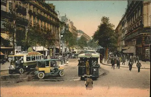 Paris Boulevard Kat. Paris