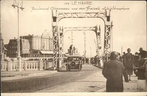 Le Havre Boulevard Clemenceau Kat. Le Havre