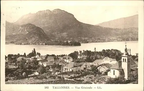 Talloires vue generale Kat. Talloires