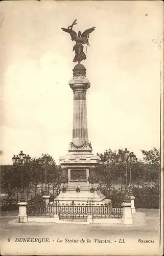 Dunkerque la Statue de la Victoire Kat. Dunkerque
