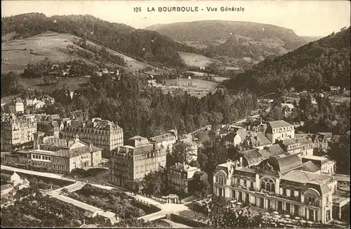 La Bourboule vue generale Kat. La Bourboule