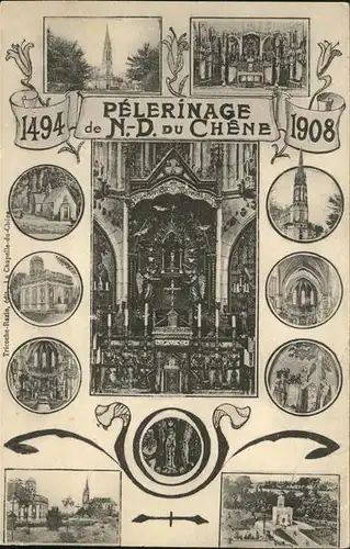 Besancon Doubs Pelerinage de N. D. du Chene Kat. Besancon