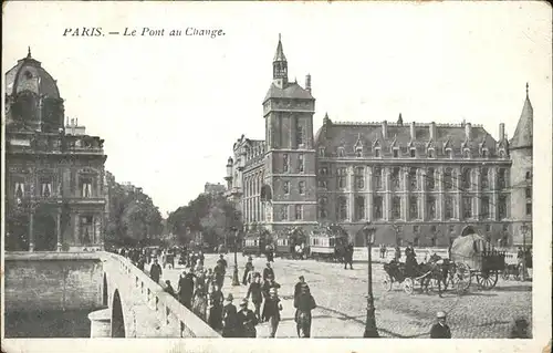 Paris Le Pont au Change Kat. Paris