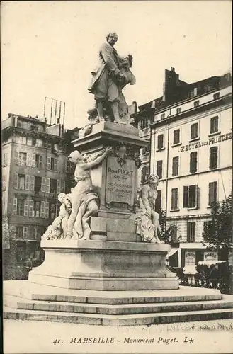 Marseille Monument  Puget Kat. Marseille