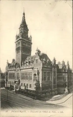 Dunkerque Ensemble de l Hotel de ville Kat. Dunkerque