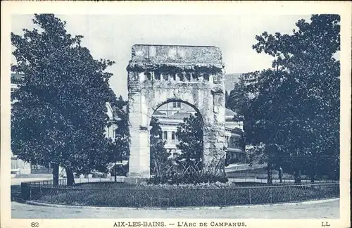 Aix les Bains l Arc de Campanus Kat. Aix les Bains