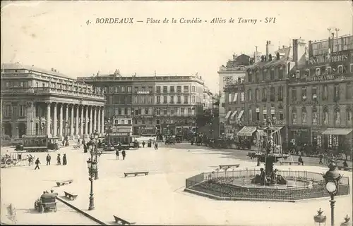 Bordeaux Place de la Comedie Kat. Bordeaux