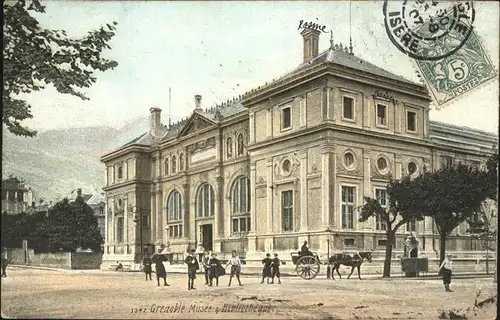 Grenoble musee bibliothequr Kat. Grenoble