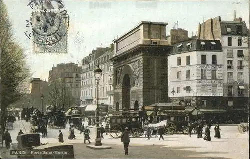 Paris Porte Saint Martin Kat. Paris