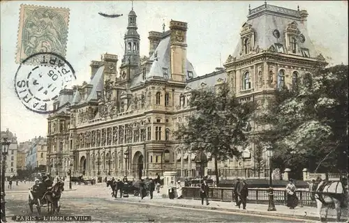 Paris l Hotel de Ville Kat. Paris