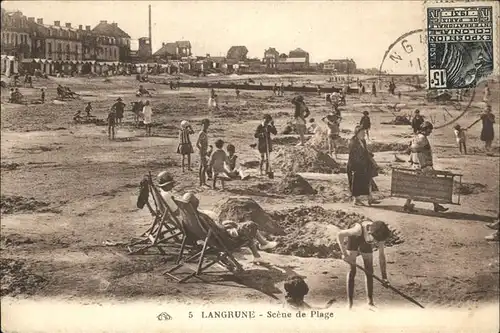 Langrune sur Mer la Plage Kat. Langrune sur Mer