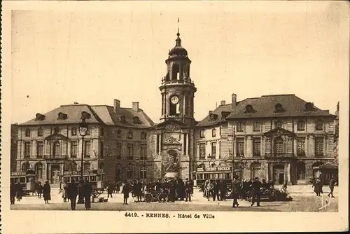 Rennes Hotel de ville Kat. Rennes