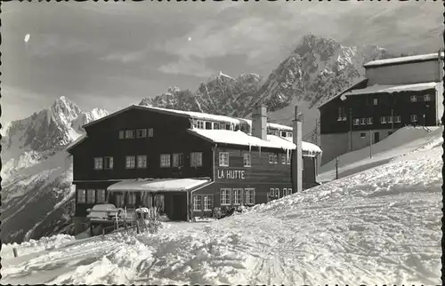 Les Houches La Hutte Kat. Les Houches