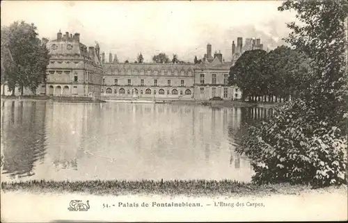 Fontainebleau Seine et Marne l Etang des Carpes Kat. Fontainebleau