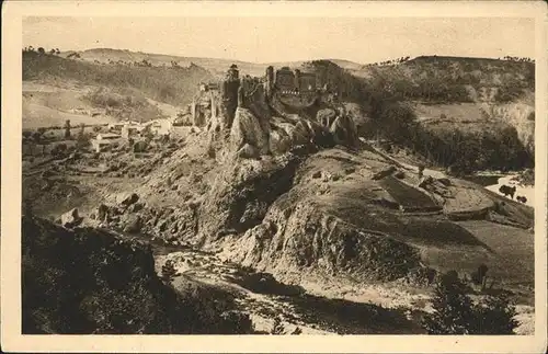 Le Puy en Velay la vallee de la Loire le Chateau d Arlempdes Kat. Le Puy en Velay