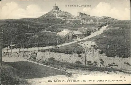 Puy de Dome l Observatoire Kat. Neuville