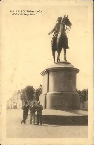 La Roche sur Yon Statue de Napoleon 1er Kat. La Roche sur Yon