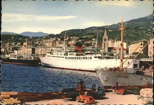 Bastia Le Paquebot Napoleon Quai Kat. Bastia