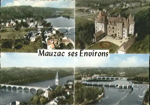 Mauzac Lanquais Le Chateau laLiande L Eglise  Kat. Mauzac