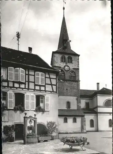 Turckheim Haut Rhin La mairie l eglise Kat. Turckheim