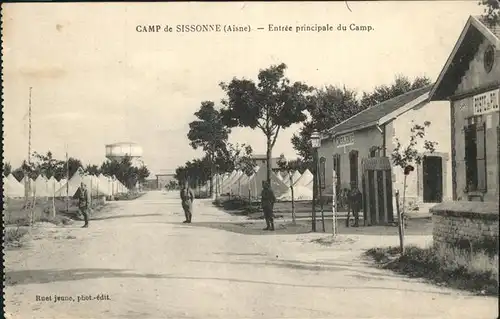 kk19608 Sissonne Aisne Camp de Sissone Kategorie. Sissonne Alte Ansichtskarten