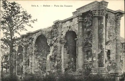 Reims Champagne Ardenne Porte des Romains Kat. Reims