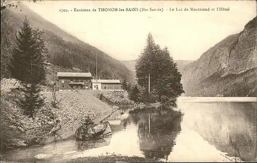 Thonon les Bains Le Lac de Montrioud Kat. Thonon les Bains
