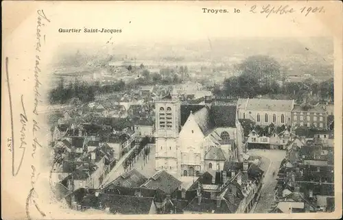 Troyes Aube Quartier Saint Jacques Kat. Troyes