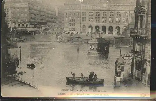 Paris crue de la Seine Janvier 1910 Kat. Paris