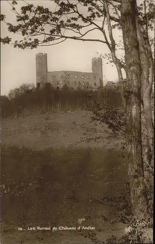 Andlau Les ruines du chateau Kat. Andlau