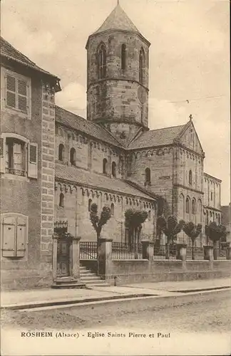 Rosheim Elsass Lothringen Eglise Saints Pierre et Paul Kat. Rosheim