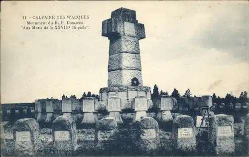 Kaysersberg Haut Rhin Calvaire des Wacques Monument aux Morts Kriegerdenkmal Kat. Kaysersberg