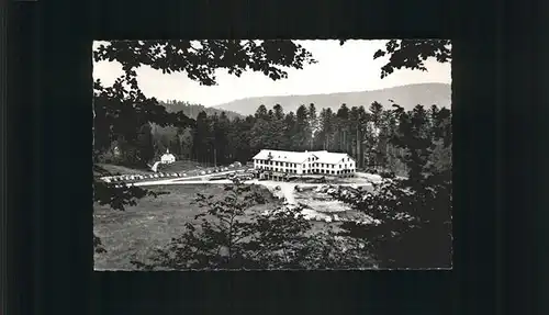 Ventron Vosges Hotel et Chapelle de l Ermitage de Frere Joseph Kat. Ventron