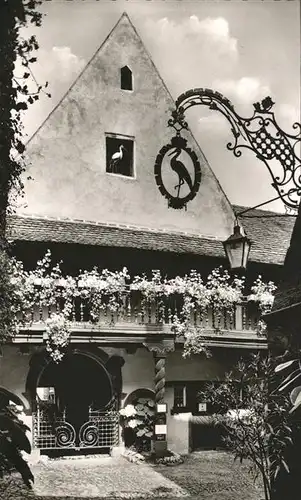 Reichenweier Hof im Gasthaus Storchennest Kat. Riquewihr